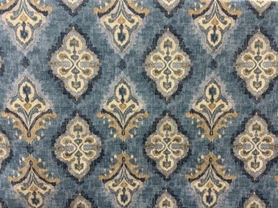 MG Queen Delft Blue Fabric 11 7/8 Yards - Image 1 of 3