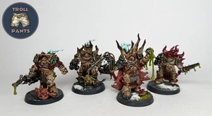 Warhammer 40k - Death Guard - Lord Felthius & Blightlord Terminators - Picture 1 of 7