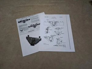 Kenney Patented Crosscut Cross Cut Buck Saw Jointer Raker Gage Gauge - Picture 1 of 11
