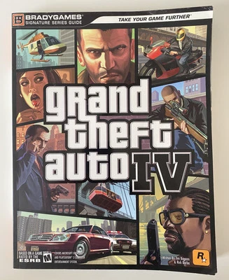 Grand Theft Auto IV GTA 4 Strategy Guide With Map Brady Games Signature Series - Image 1 of 4