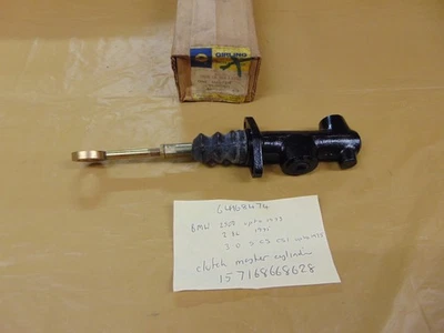 BMW 2500 2.8L 3.0 S CS CSi CLUTCH MASTER CYLINDER UP TO 1975  OE FAG - Image 1 of 4