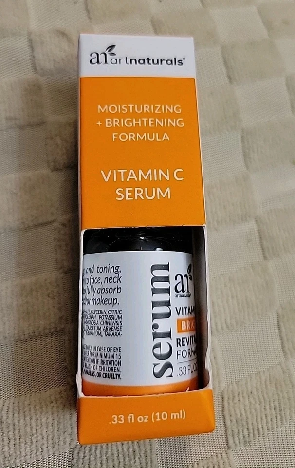 Suero hidratante + iluminador Art Naturals vitamina C 10 ml/0,33 oz EXP 07/2027 Foto 1 de 4