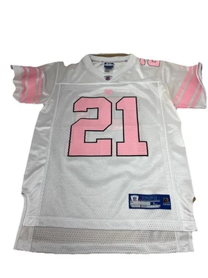 纽约巨人队 Tiki 理发师 #21 锐步球场球衣 - 大号 — 第 1/4 张图片