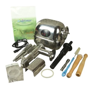 Extractor de jugo Super Angel SA5500 doble engranaje exprimidor de masticación acero inoxidable probado - Imagen 1 de 18