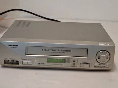Videoregistratore VHS SHARP VC-MH770 6 Testine Intelligent Hi-Fi Stereo - Immagine 1 di 4