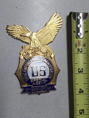 25 周年缉毒局美国特工纸质重量 — 第 1/3 张图片