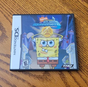 SpongeBob's Atlantis SquarePantis (Nintendo DS, 2007) Complete - Fast Ship!! - Picture 1 of 5