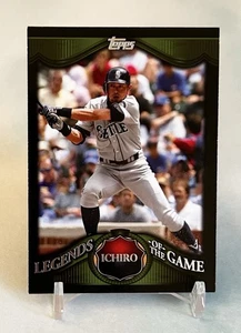 Ichiro Suzuki 2009 Topps #LG-IS Legends of the Game Seattle Mariners HOF - Bild 1 von 3