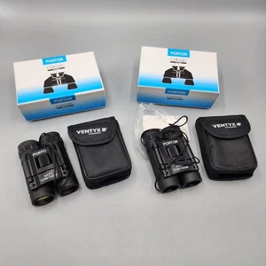 Lot Of Two: Forton Classic Series 8x21 122M/1000M Mini Binoculars - Picture 1 of 7