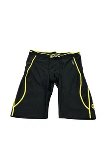 Skins Men’s Compression Shorts Size XL Black Logo Gym Run Tight Sports A200 Logo - Picture 1 of 5
