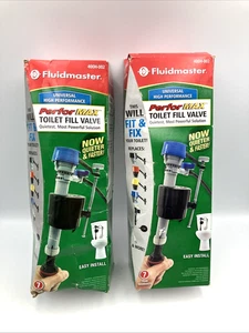 (2x) Fluidmaster PerforMAX Universal High Performance Toilet Fill Valve - Picture 1 of 8