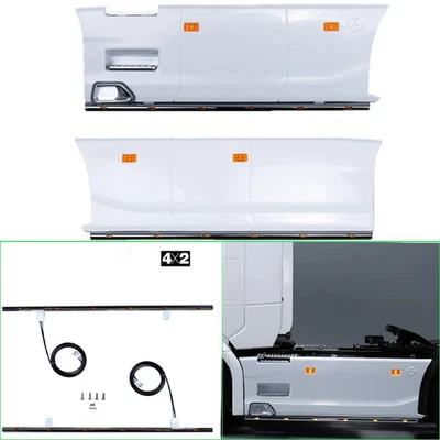 Plastik Seitenscheibe für 1/14 Tamiya RC LKW Scania 770er Jahre 6x4 56368  Auto - Bild 1 von 4