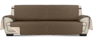 Reversible Oversized Sofa Couch Cover, Water Resistant Slipcover Furniture Pr... - Picture 1 of 8