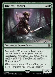 MTG - TIRELESS TRACKER - Karlov Manor Commander (R) - Picture 1 of 1