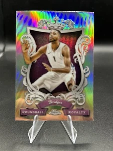 2023-24 Topps Chrome Basketball Mikal Bridges Roundball Royalty Refractor - Bild 1 von 2