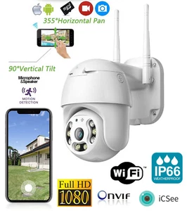 IP Cam Dome x Esterno WI-FI Motorizzata Telecamera Onvif FULL HD Registra Audio - Imagen 1 de 8