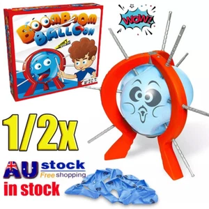 Boom Boom Balloon Party Game Adults Kids Toy Family Fun Board Game Xmas Gift UL - Picture 1 of 17