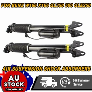 2* Rear Air Suspension Shock Absorbers For Benz W X 166 GL350 500 GLE250 350 AU - Picture 1 of 8