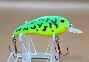 Esca da pesca vintage Bomber 2FA Flat A 3/8 oz - Fire Tiger - Foto 1 di 6