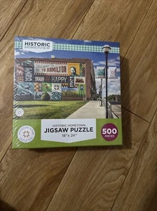 Historic Hometown - Missouri Star Quilt Co. - 500 pc Jigsaw Puzzle Sealed NEW - Picture 1 of 2
