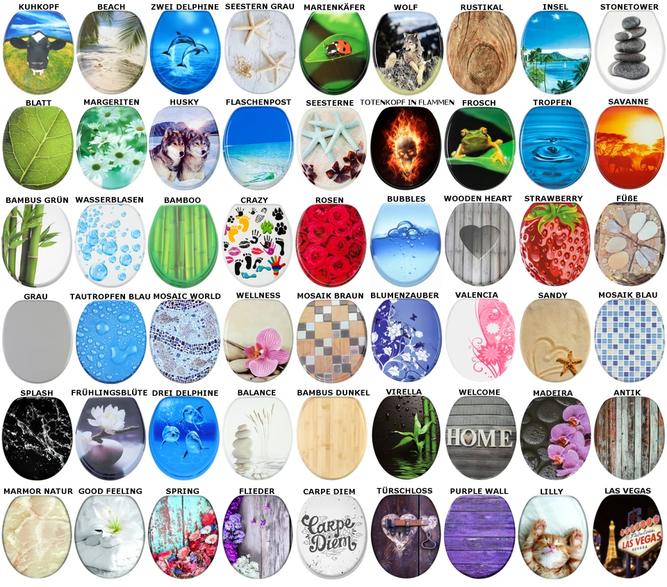 SEDILE WC COPRI WC COPRI WC COPRI WC COPRI WC OCCHIALI SEDILE WC BAGNO - Immagine 1 di 1