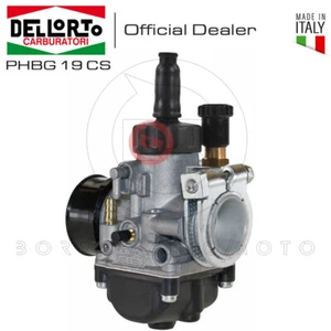CARBURATORE DELLORTO PHBG 19 CS 2T ARIA MANUALE ATTACCO FEMMINA CON MISCELATORE - Foto 1 di 4