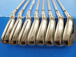 ◼️8pcs◼️ TaylorMade M6 Iron Set 8clubs 5-9,Pw,Aw,Sw Shaft REAX 85 JP Flex Stiff - Picture 1 of 7