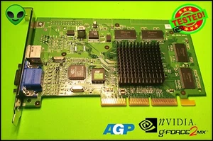 NVIDIA GEFORCE2 MX400 32MB  SCHEDA VIDEO AGP VGA S-VIDEO  MS-8835 VER.1 - Foto 1 di 2