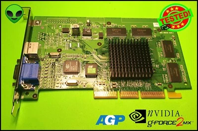 NVIDIA GEFORCE2 MX400 32MB  SCHEDA VIDEO AGP VGA S-VIDEO  MS-8835 VER.1 - Immagine 1 di 2
