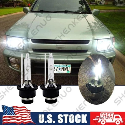 For Infiniti QX4 1999-2003 - 6000K Front Xenon HID Headlight Bulbs Low Beam Qty2 - Image 1 of 4