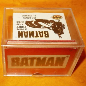 VINTAGE 1989 80s TOPPS DC COMICS BATMAN TRADING CARDS COMPLETE SET + 22 STCKERS - Bild 1 von 10