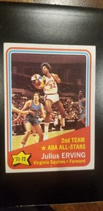 1972-73 Topps - #255 Julius Erving (RC)