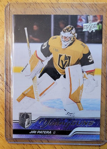 2023-24 upper deck series 1 young guns Jiri Patera Vegas Golden Knights #227 RC