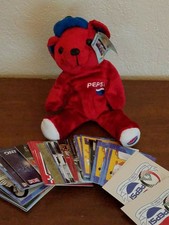 PEPSI-COLA AROUND THE GLOBE Dart Flipcards 2000 Complete 72 Card W/ FREE BEANBAG