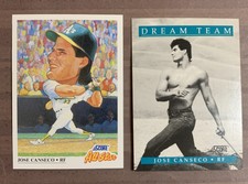 Lot of (2) Jose Canseco Baseball Cards⚾️Oakland A’s⚾️