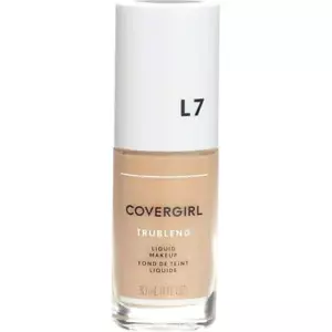 New COVERGIRL, truBlend Liquid Foundation Makeup, L7 Warm Beige, 1 oz - Picture 1 of 3