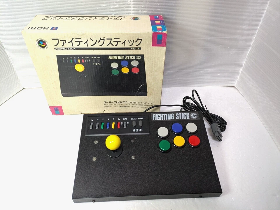 HORI FIGHTING STICK SNES SUPER FAMICOM JAPAN Box - Image 1 of 4