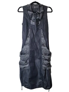 TBS Dress 38 Womens Lagenlook Artsy Avant Garde Gathered France Art To Wear - Picture 1 of 16