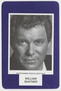 William Shatner 1993 Face to Face Game Card - Einzelkarte aus kanadischem Spiel - Bild 1 von 2