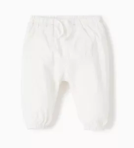 PANTALONES HARÉN A RAYAS ZARA MINI Bebé Niña Talla 3-6 Meses Off Blanco - Imagen 1 de 4