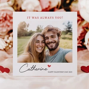 Personalised Valentine’s Card |Personalised card | Valentine's Card - Picture 1 of 5