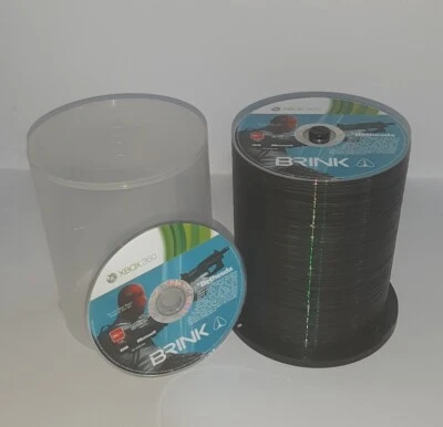 100X BRINK XBOX 360 No Copies ORIGINAL Game X Box Videogame - Image 1 of 2