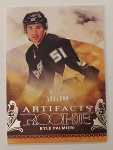 Kyle Palmieri (Ducks) 2010-11 UD Artifacts REDEEMED ROOKIE CARD (only 699 made)