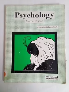 Psychology Teacher Edition By Rebecca Stark - Picture 1 of 1
