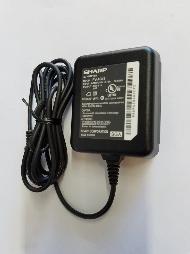 New Genuine Sharp Sidekick 2008 Lx Tony Hawk Pv-Ac41 Mini Usb 2009 Charger - Image 1 of 3