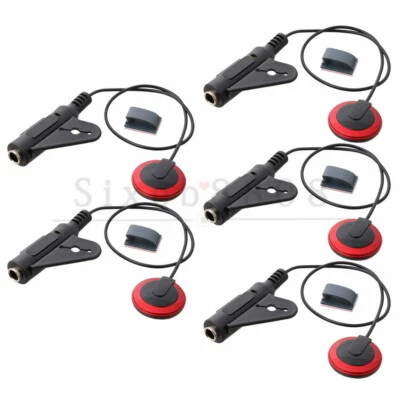5pcs Piezo Contact Microphone Mic Pickup Guitar Violin Banjo Parts AD-20 - Image 1 of 4