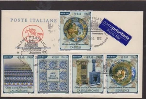 2012 Repubblica italiana first day cover cavallino arte della ceramica - Picture 1 of 1