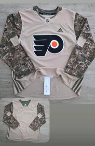 Adidas NHL Authentic Philadelphia Eagles Camo Salute To Service Hockey Jersey 54 - Picture 1 of 18