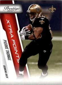 Prestige Xtra Points 2010 rojo #124 Pierre Thomas Saints 008/100 - casi nuevo-como nuevo - Imagen 1 de 2