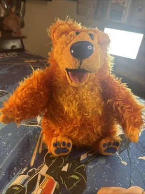 VTG Mattel 1999 Sniffing Talking 14" Bear in the Big Blue House Plush, Working! - Image 1 of 4